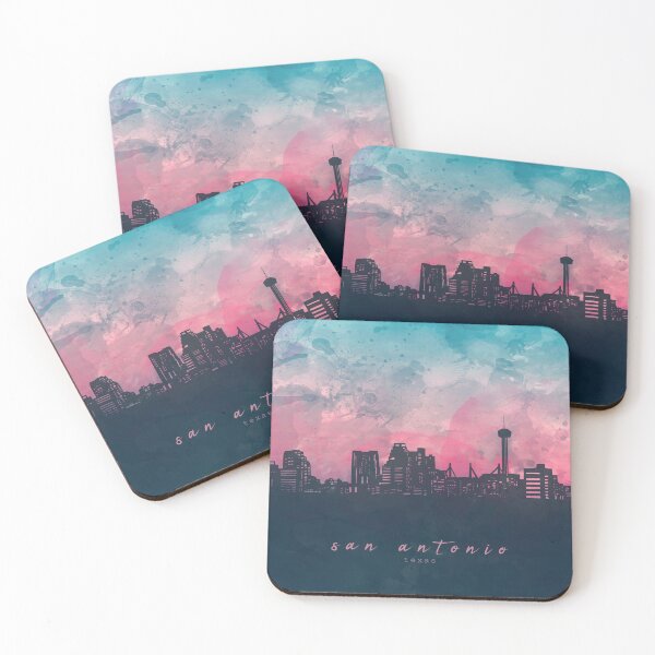 Item preview, san antonio skyline designed and sold by BekimART2.