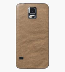 BROWN PAPER Case/Skin for Samsung Galaxy
