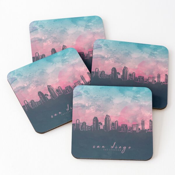 Item preview, san diego skyline designed and sold by BekimART2.