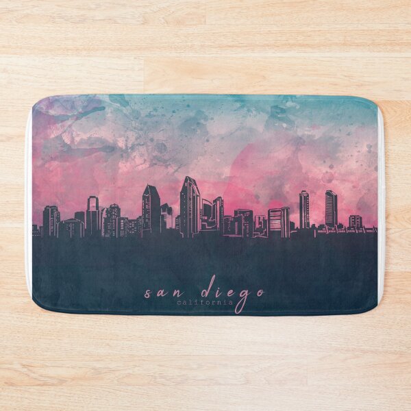 Item preview, san diego skyline designed and sold by BekimART2.