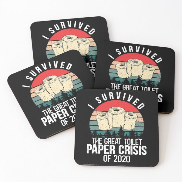 Item preview, I Survived The Toilet Paper Crisis of 2020 Social Distancing designed and sold by Dolphin Graphic.