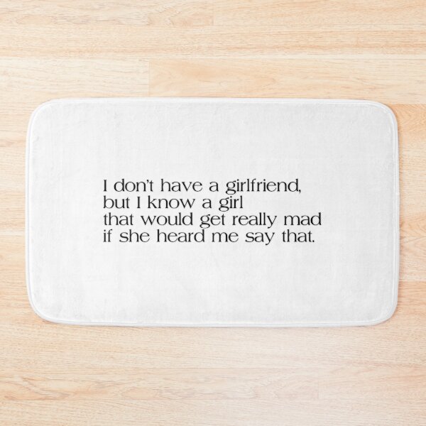 Item preview, I don't have a girlfriend joke designed and sold by AmandaDesign.