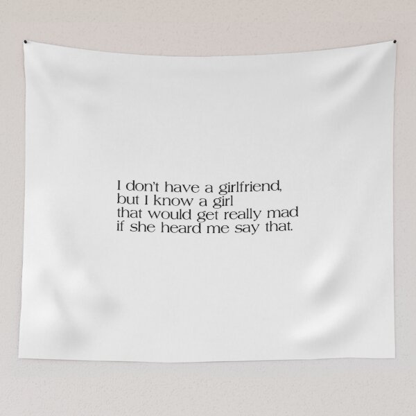 Item preview, I don't have a girlfriend joke designed and sold by AmandaDesign.