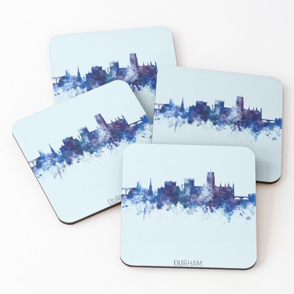 Item preview, Durham England Skyline Cityscape designed and sold by ArtPrints.