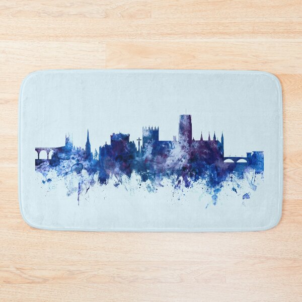 Item preview, Durham England Skyline Cityscape designed and sold by ArtPrints.