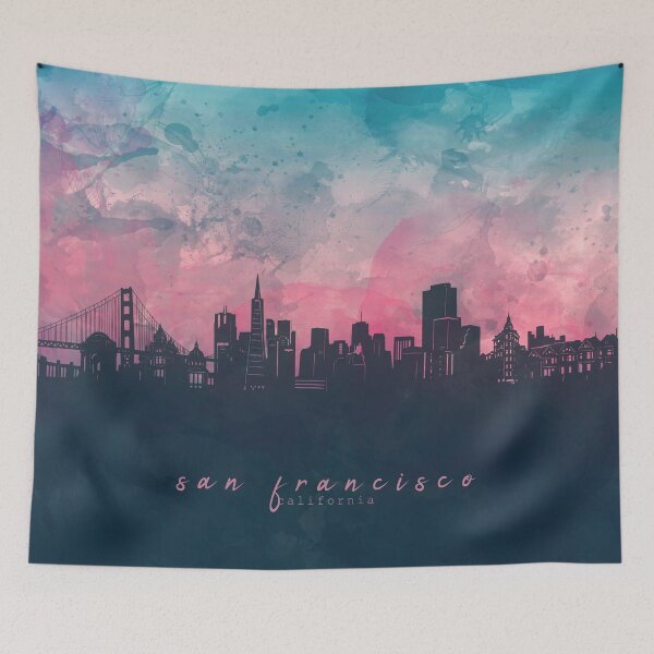 Item preview, san francisco skyline designed and sold by BekimART2.