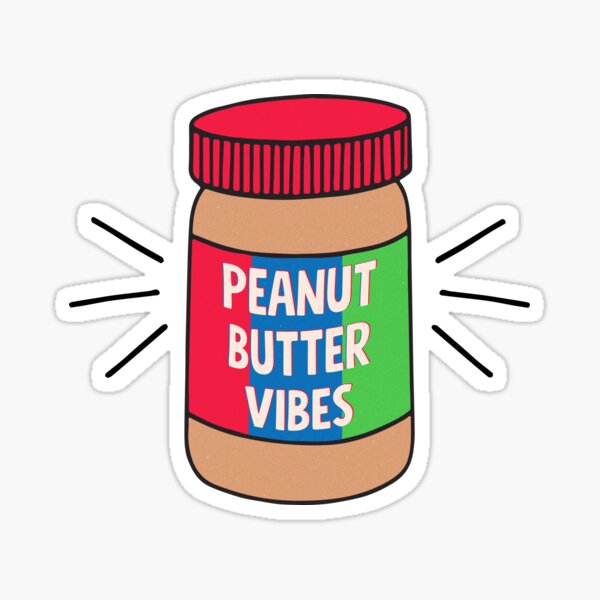 "Peanut Butter" Sticker for Sale by thearkestry Redbubble