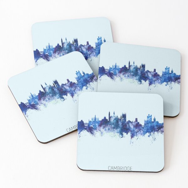 Artikelvorschau, Cambridge England Skyline entworfen und verkauft von ArtPrints.