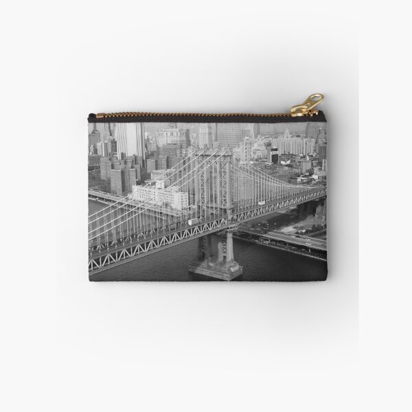Item preview, Manhattan Bridge Black and White Photograph designed and sold by BravuraMedia.