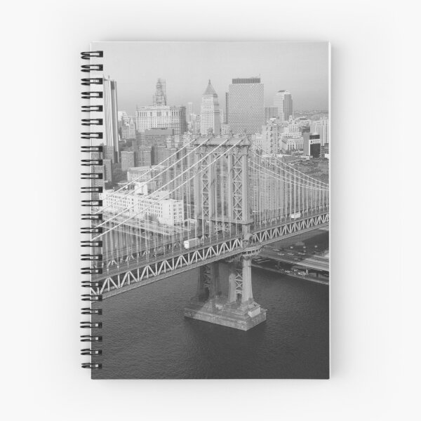 Item preview, Manhattan Bridge Black and White Photograph designed and sold by BravuraMedia.