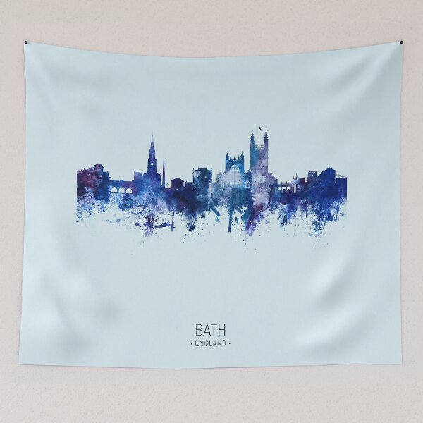 Item preview, Bath England Skyline Cityscape designed and sold by ArtPrints.