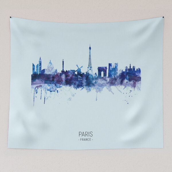 Item preview, Paris France Skyline designed and sold by ArtPrints.