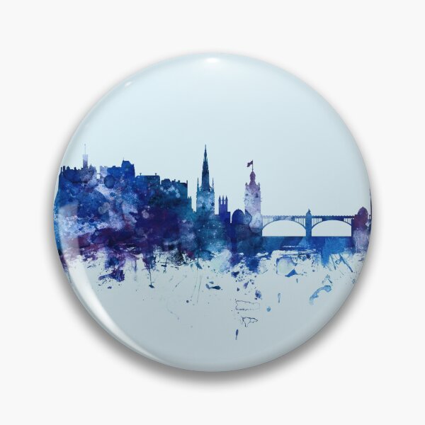 Item preview, Edinburgh Scotland Skyline designed and sold by ArtPrints.