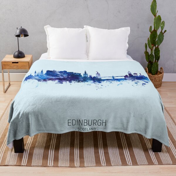 Item preview, Edinburgh Scotland Skyline designed and sold by ArtPrints.