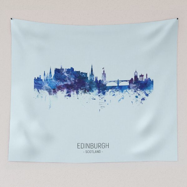 Item preview, Edinburgh Scotland Skyline designed and sold by ArtPrints.