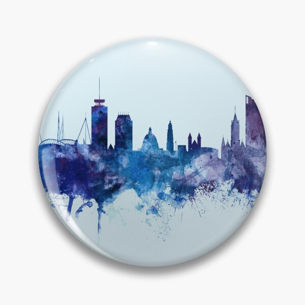 Artikelvorschau, Cardiff Wales Skyline entworfen und verkauft von ArtPrints.