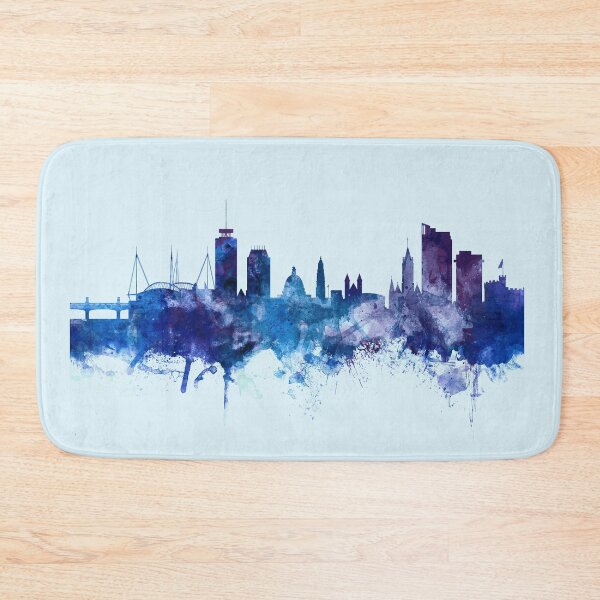 Artikelvorschau, Cardiff Wales Skyline entworfen und verkauft von ArtPrints.