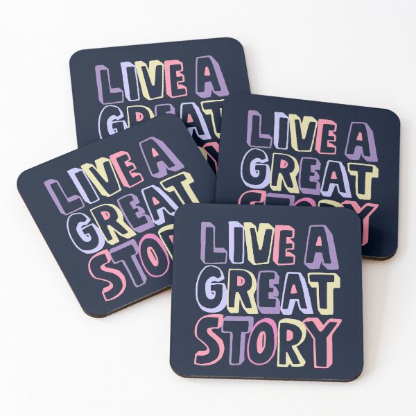 Item preview, Live A Great Story - Kawaii Shades designed and sold by madtoyman.