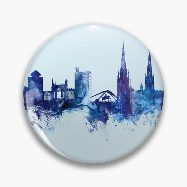 Item preview, Coventry England Skyline designed and sold by ArtPrints.