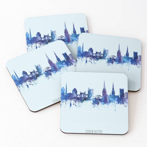 Item preview, Coventry England Skyline designed and sold by ArtPrints.