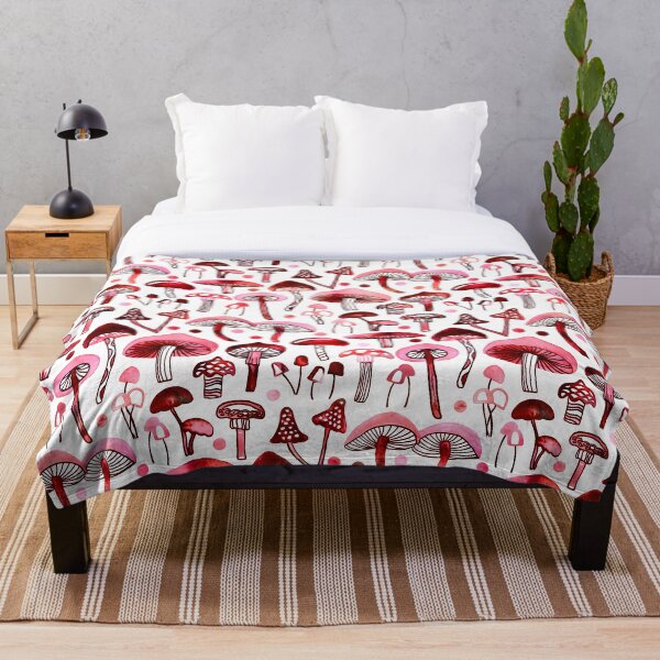 Item preview, Pink Mushrooms  designed and sold by TigaTiga.