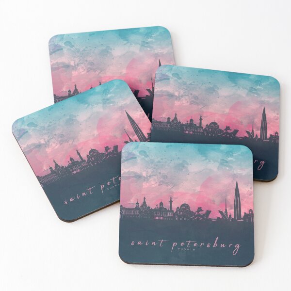 Item preview, st petersburg skyline designed and sold by BekimART2.