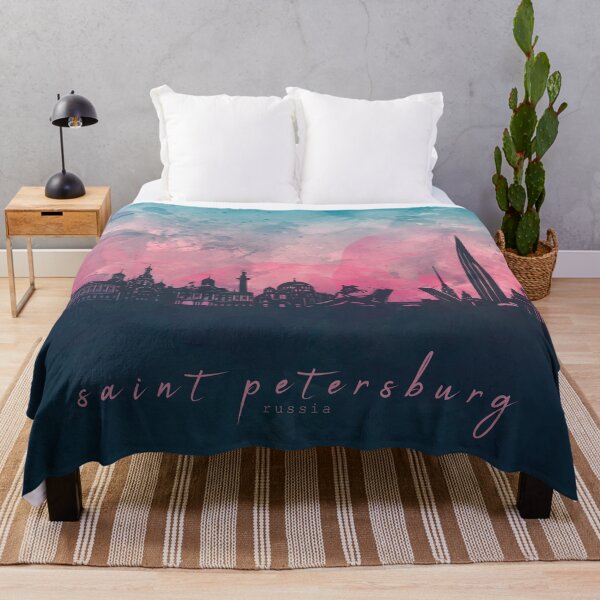 Item preview, st petersburg skyline designed and sold by BekimART2.
