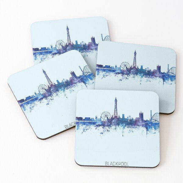 Item preview, Blackpool England Skyline designed and sold by ArtPrints.