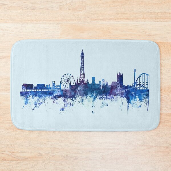 Item preview, Blackpool England Skyline designed and sold by ArtPrints.