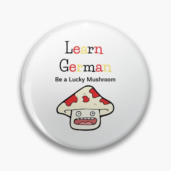 Item preview, Glückspilz (Lucky Mushroom) Lucky Devil German Deutsch designed and sold by Time4German.