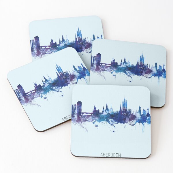 Artikelvorschau, Aberdeen Scotland Skyline entworfen und verkauft von ArtPrints.