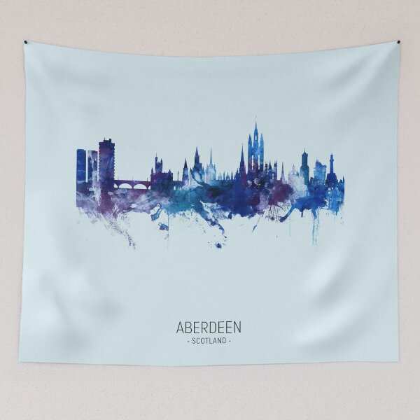 Artikelvorschau, Aberdeen Scotland Skyline entworfen und verkauft von ArtPrints.