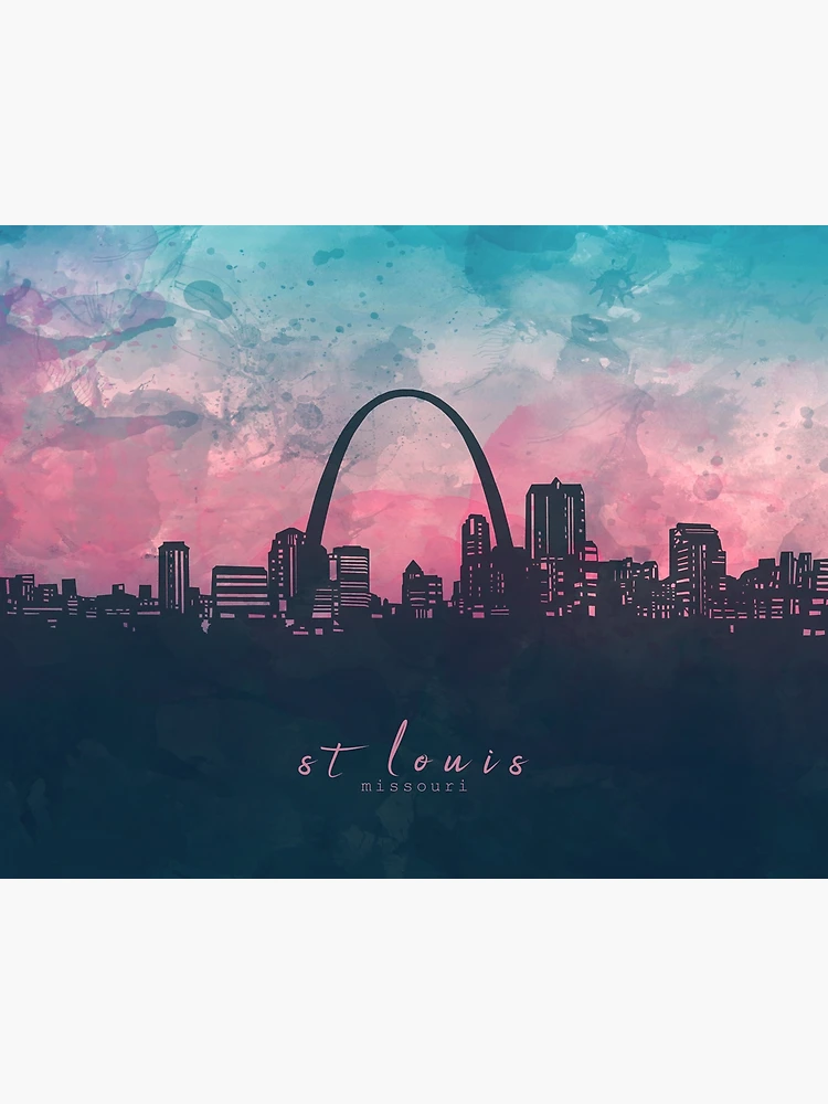 SLAG_Creative Retro St. Louis, Missouri Skyline T-Shirt