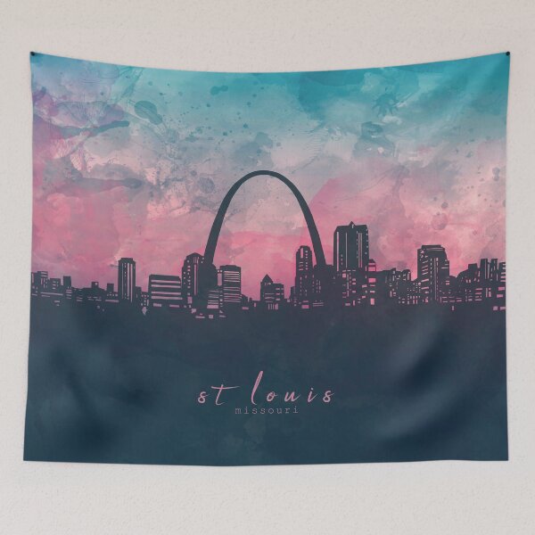 Item preview, st louis skyline designed and sold by BekimART2.