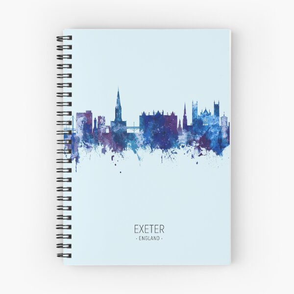 Item preview, Exeter England Skyline designed and sold by ArtPrints.