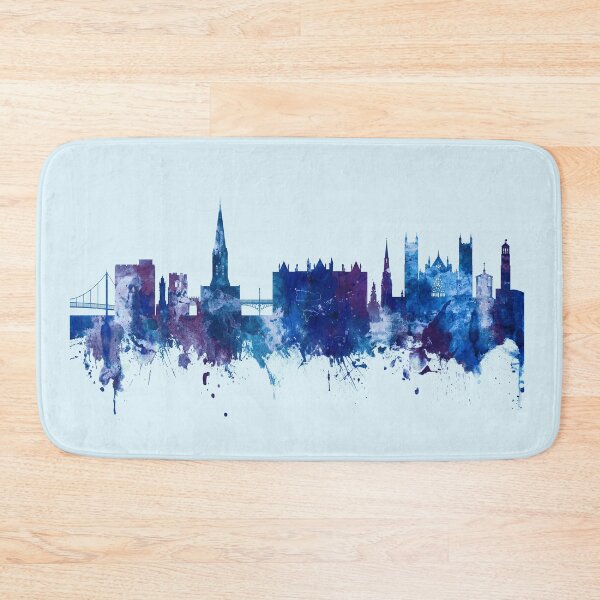 Item preview, Exeter England Skyline designed and sold by ArtPrints.