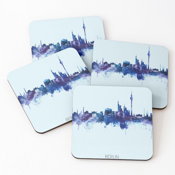 Item preview, Berlin Germany Skyline designed and sold by ArtPrints.