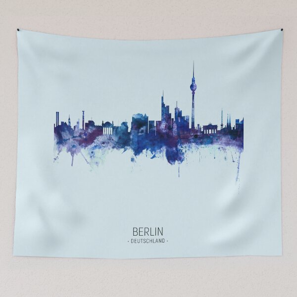 Item preview, Berlin Germany Skyline designed and sold by ArtPrints.
