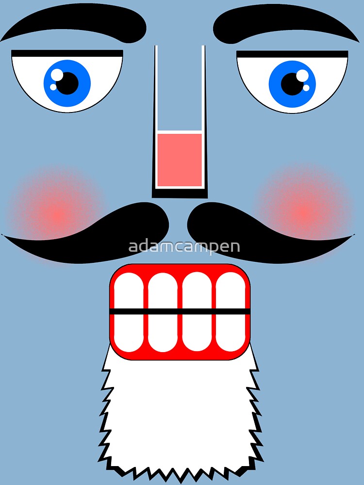 the-nutcracker-face-kids-t-shirt-for-sale-by-adamcampen-redbubble for Free Printable Nutcracker Face Template The Nutcracker Face