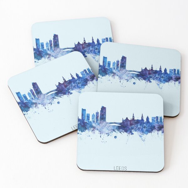 Item preview, Leeds England Skyline designed and sold by ArtPrints.
