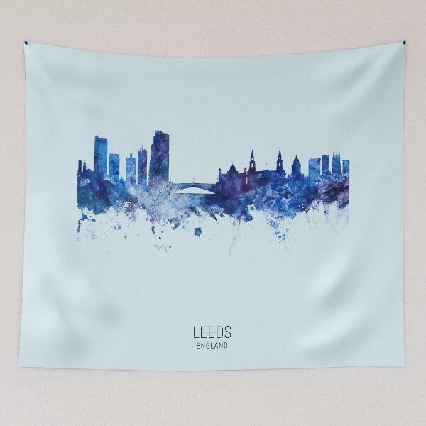 Item preview, Leeds England Skyline designed and sold by ArtPrints.