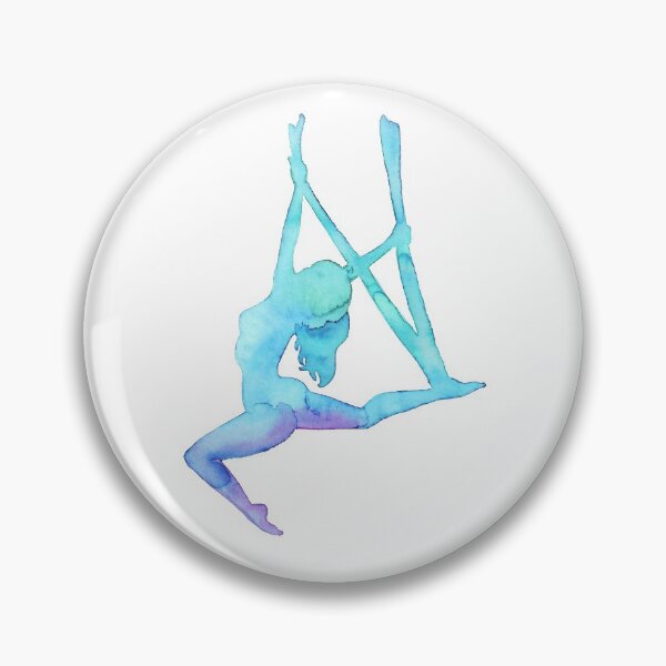 Item preview, Aerial Girl - antigravity yoga designed and sold by Aurora Gritti.