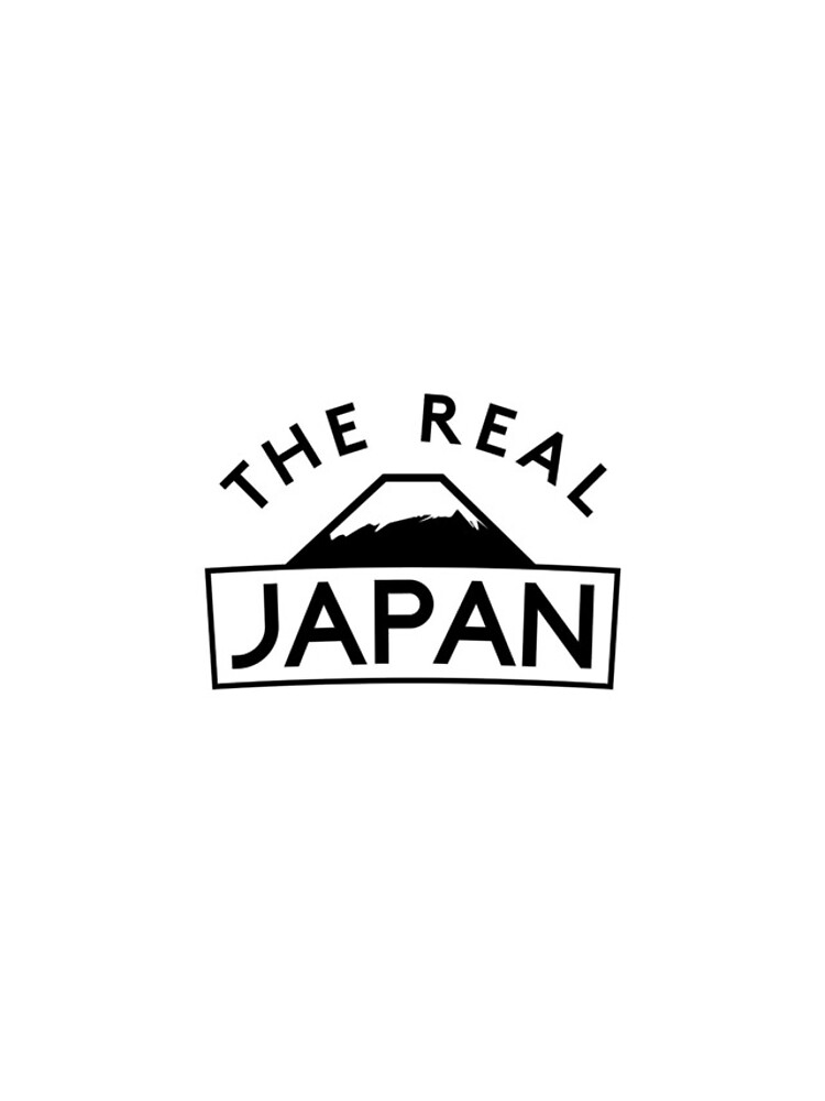 The Real Japan Logo Black by TheRealJapan