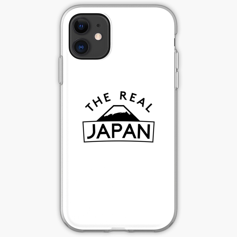 The Real Japan Logo Black iPhone Case