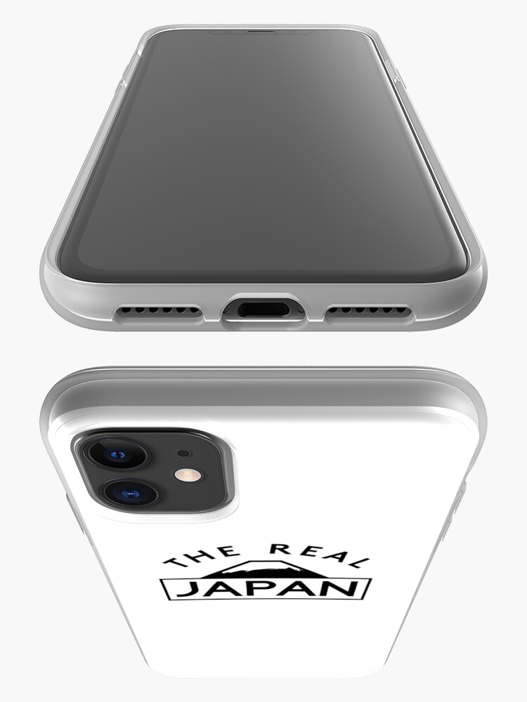 Alternate view of The Real Japan Logo Black iPhone Case