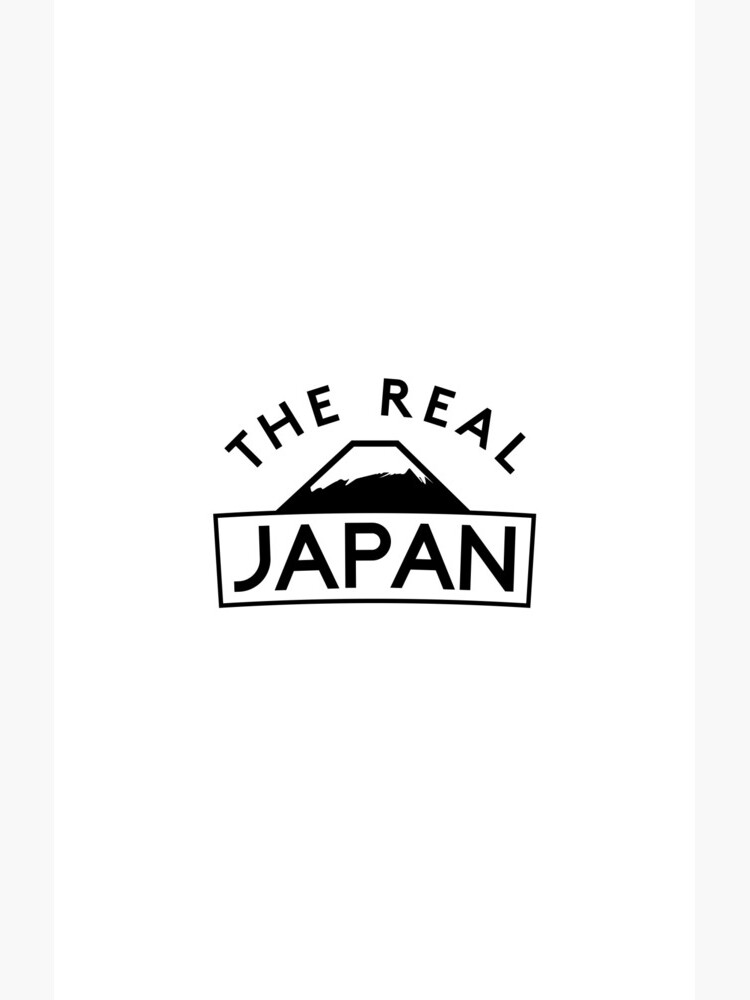 The Real Japan Logo Black by TheRealJapan