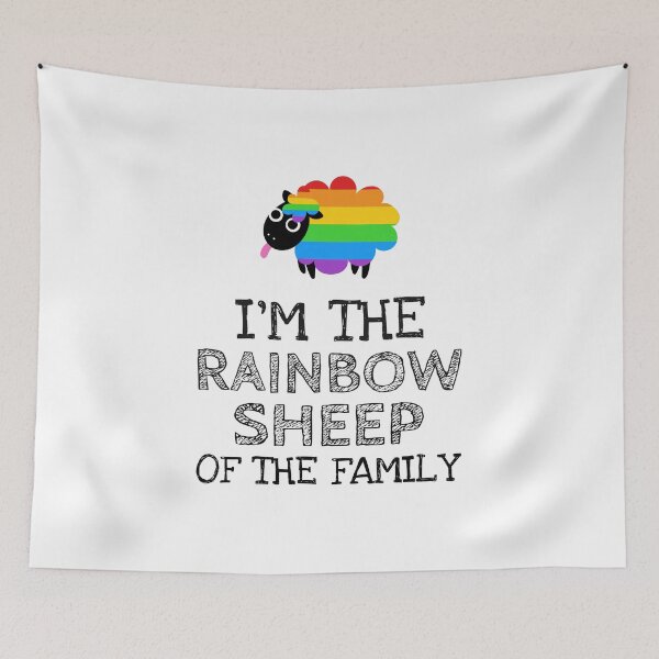 Item preview, I'm the rainbow sheep of the family designed and sold by ErenStream.