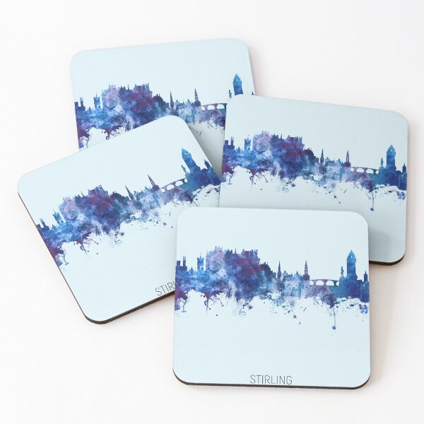 Item preview, Stirling Scotland Skyline designed and sold by ArtPrints.