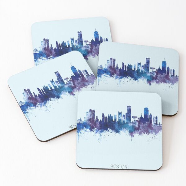 Item preview, Boston Massachusetts Skyline designed and sold by ArtPrints.
