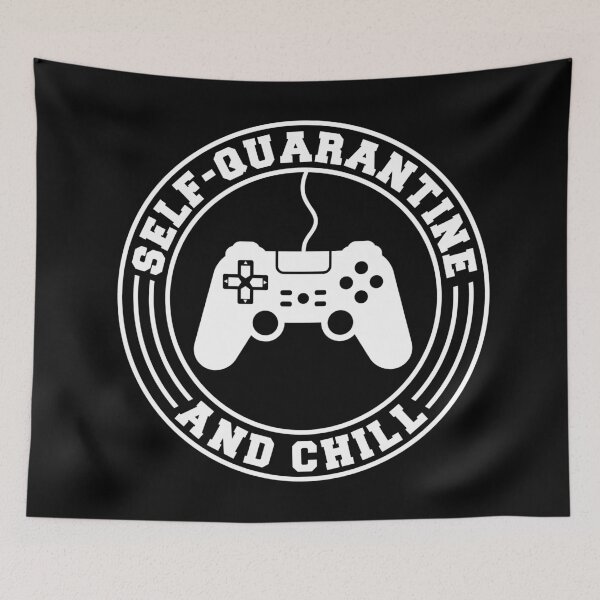 Item preview, Self Quarantine and Chill designed and sold by mrhighsky.
